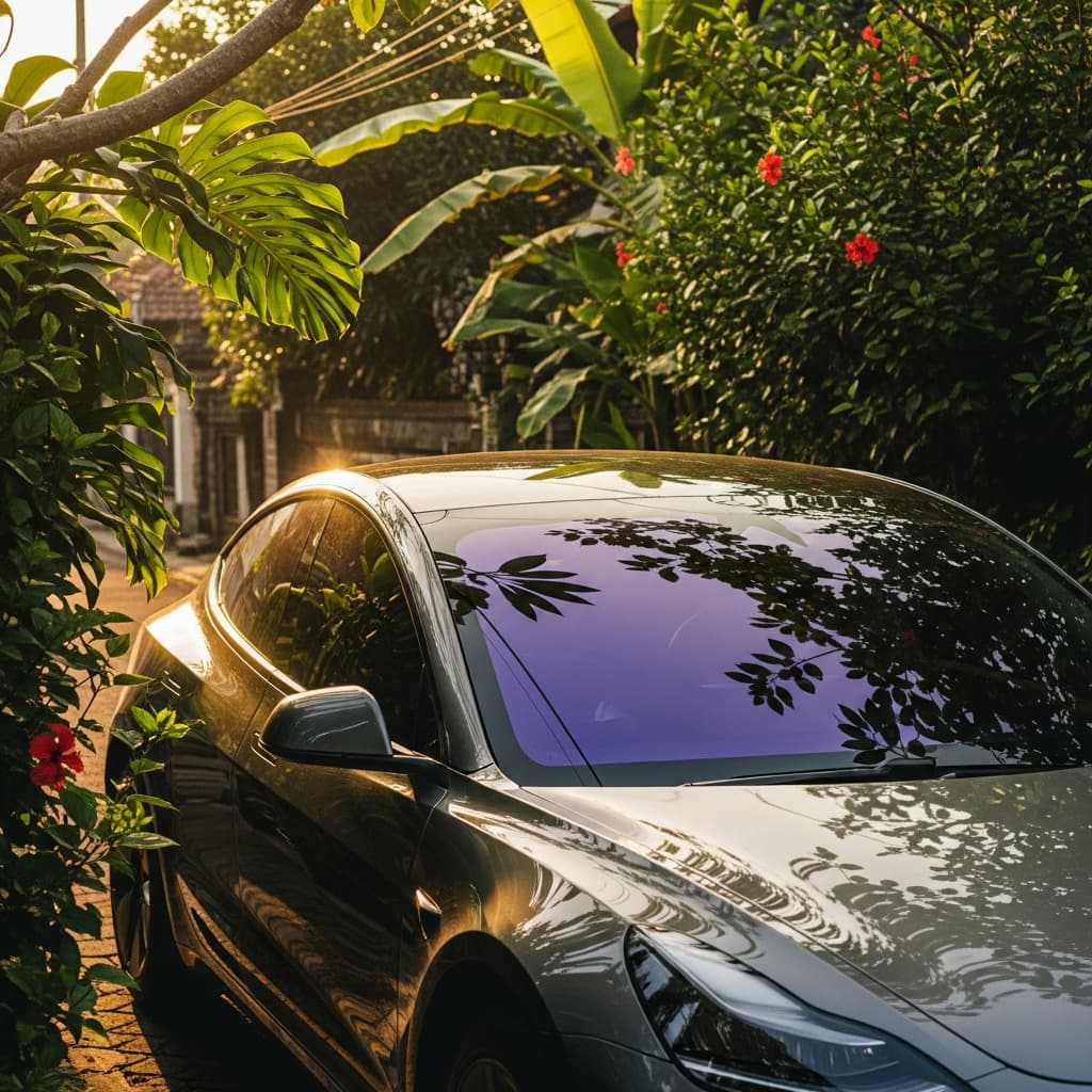 kaca film mobil anti-UV di Bali