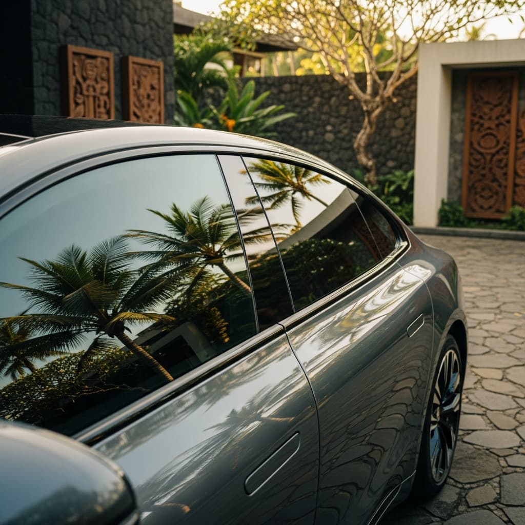 kaca film mobil premium di Bali