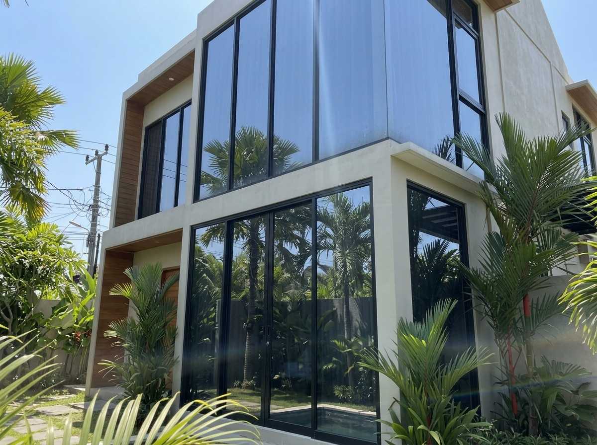 Kaca Film Gedung Anti Panas: 99% Meredam Terik